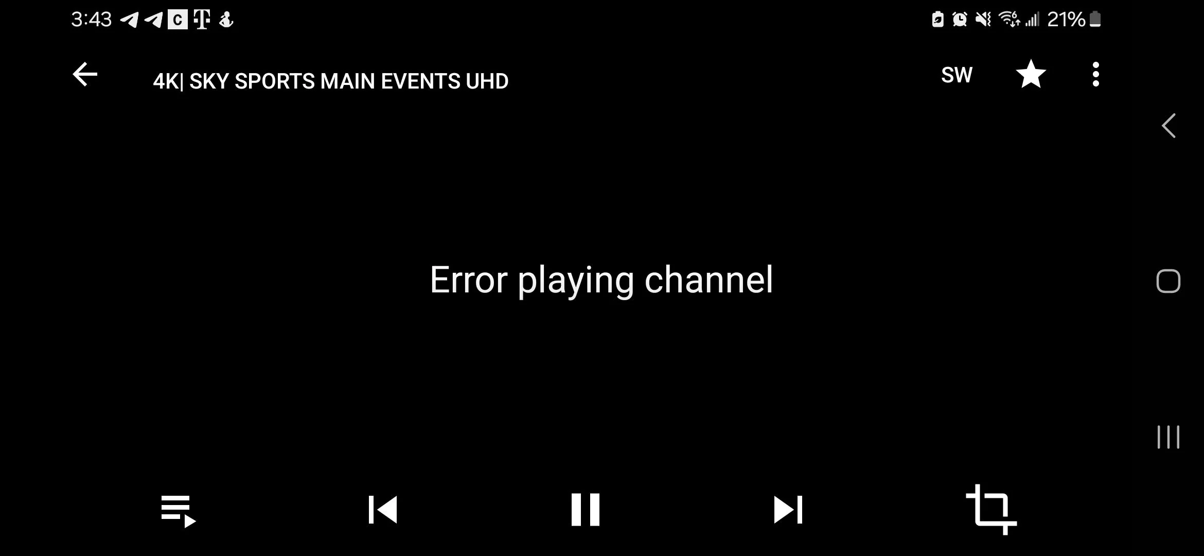 IPTV e Códigos de Erro: O Que Significam
